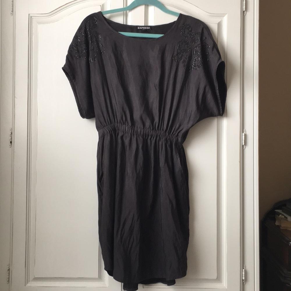 Express dress size small with beaded shoulders